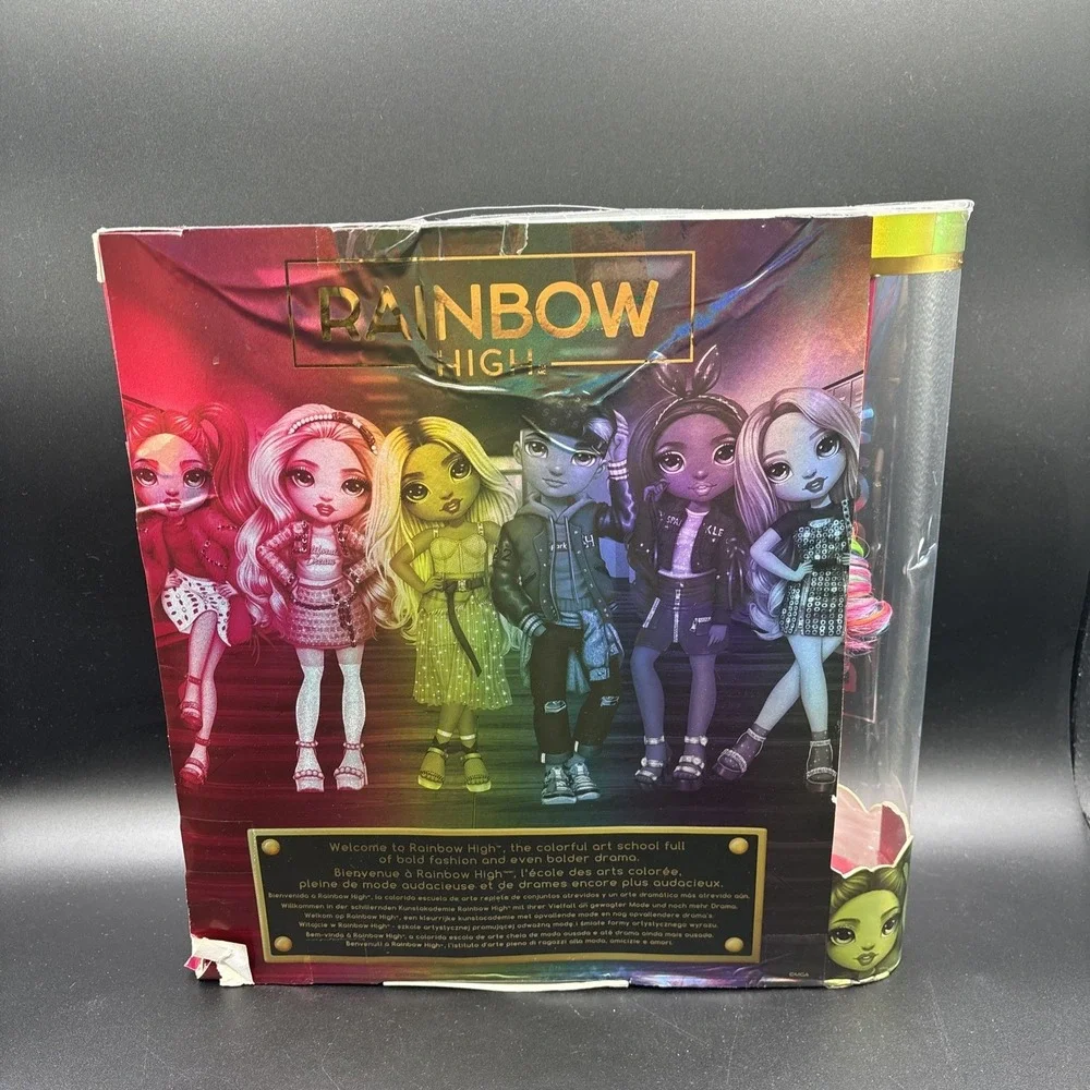 NEW Series 2 Rainbow High Amaya Raine Fashion Doll MGA Entertainment Damaged Box